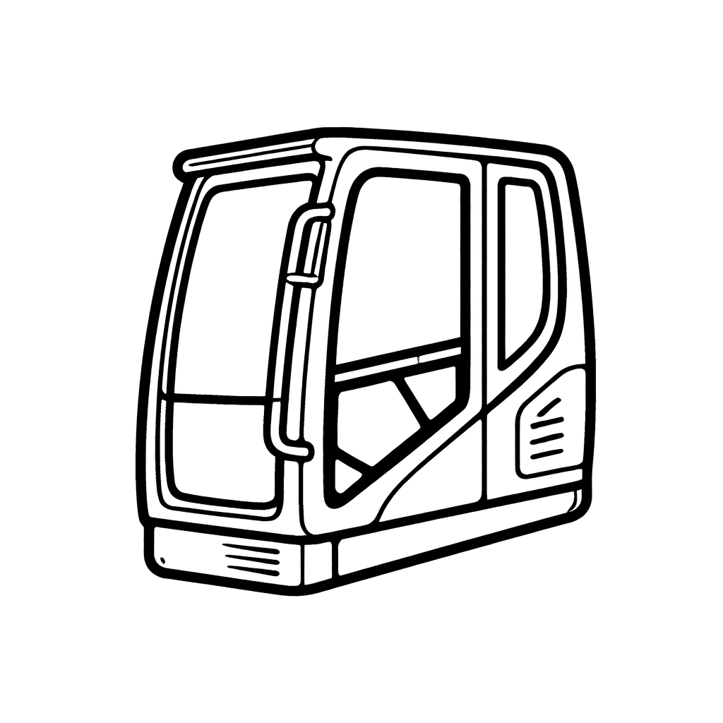 ROPS cabin